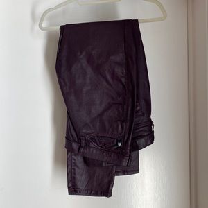 Rock & Republic coated jeans. Size 18 (runs small)